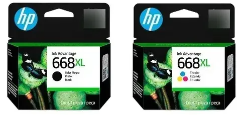 cartucho hp 668 compatible